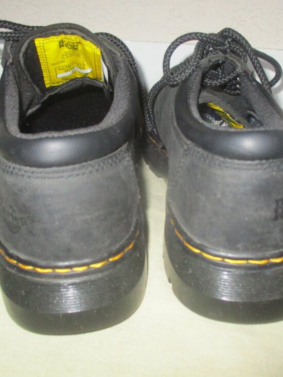 DR Martens Industrial Steel Toe Oxfords Shoe Sz8 main image 11